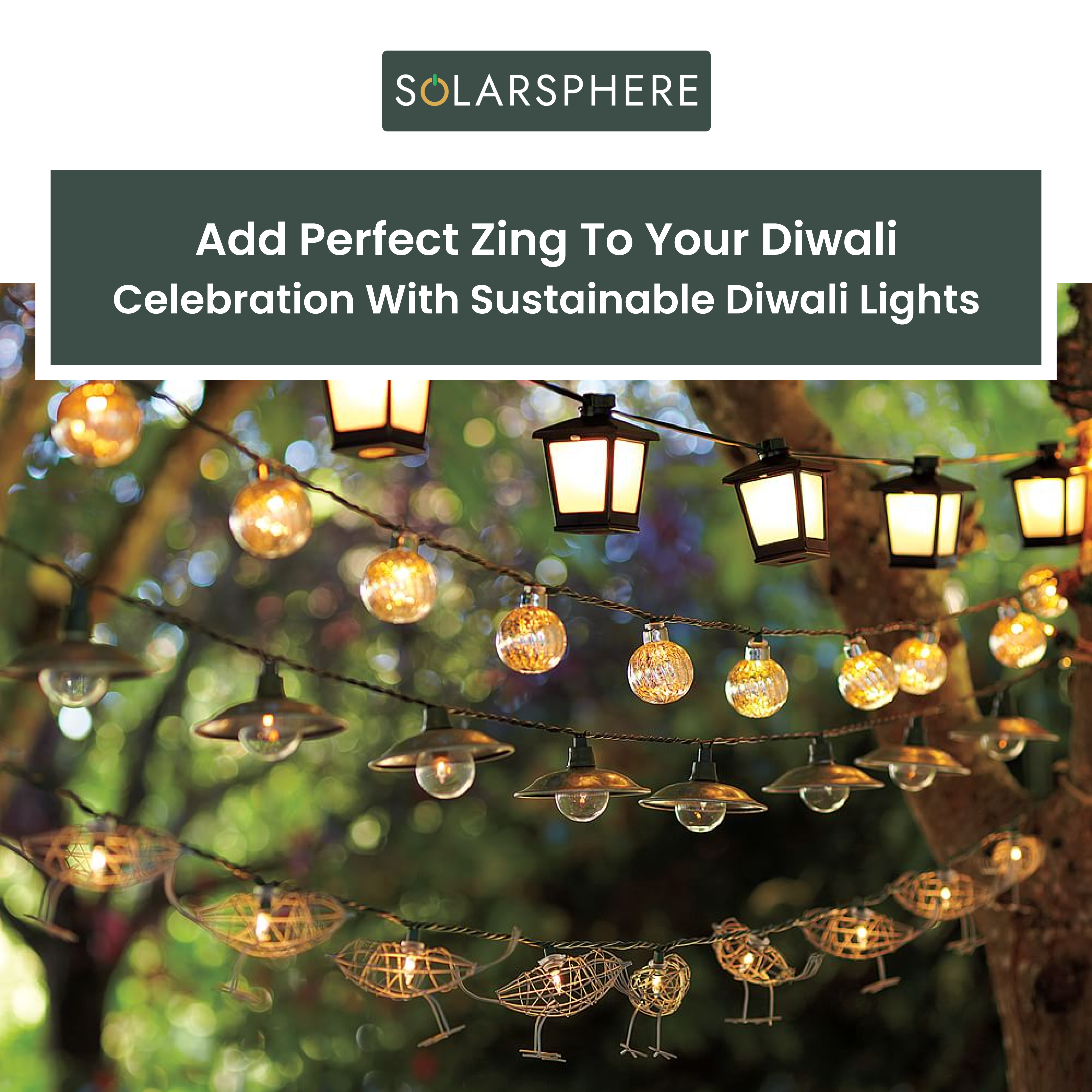Sustainable Diwali Lights