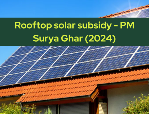 Solar subsidy in India 2024 – save on solar rooftop installation